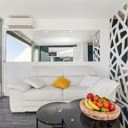 Apartment Blue Horizon Heliopolis Mit Meerblick Im Fkk-dorf Agde